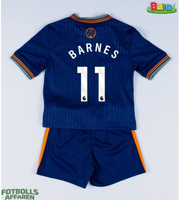 Newcastle United Harvey Barnes #11 Tredjeställ Barn 2025-26 Kortärmad (+ Korta byxor)